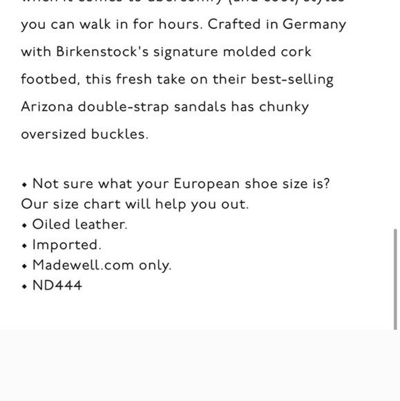 Big buckle Birkenstock size 10 narrow - Picture 4 of 7